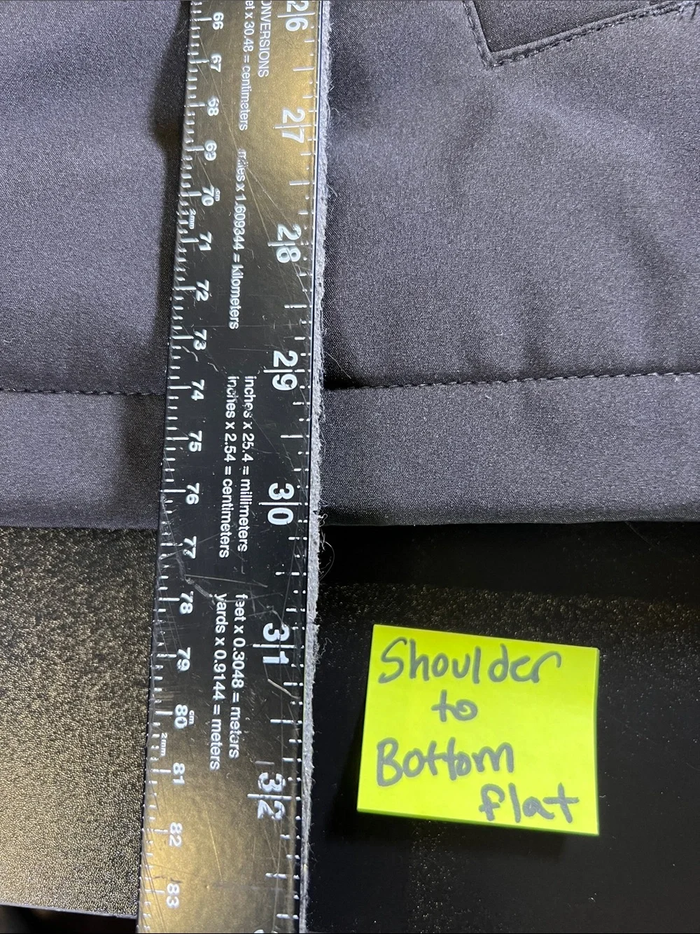 Levi’s 4XL black hooded utility jacket